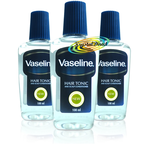 3x Vaseline Hair Tonic and Scalp Conditioner Oil Treatment 100ml